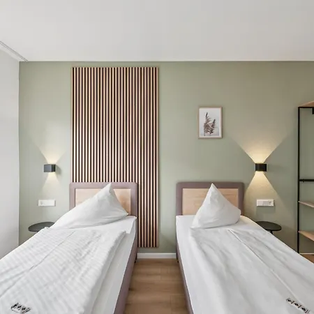 Hotel Neu Apart-Hotel Kraut 24-7 Check In Naehe Messe-Airport